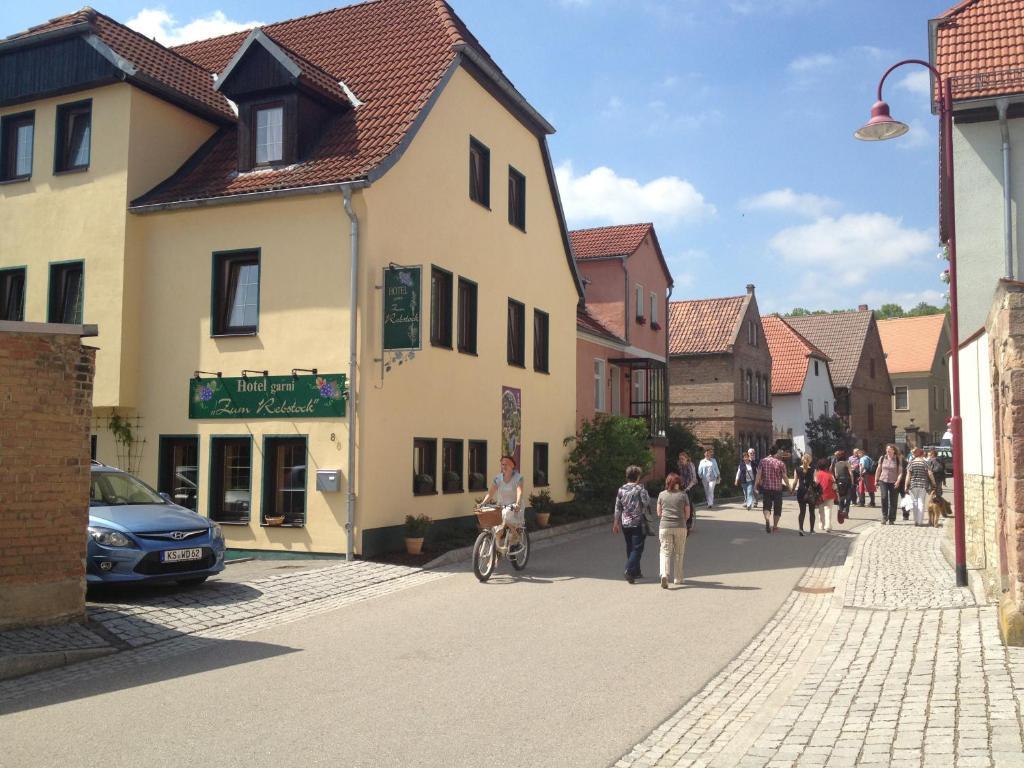 Hotel Garni Zum Rebstock Naumburg  Bagian luar foto